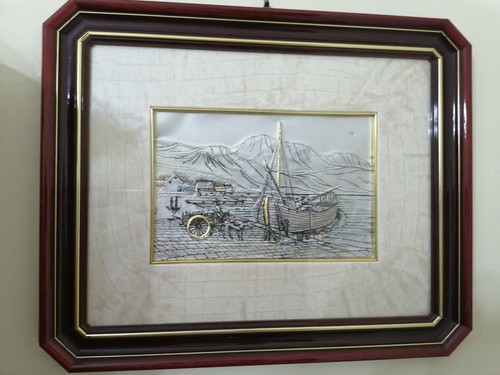 Quadro con argentatura in - quadro,