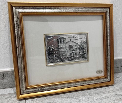 Quadro lastra argento - 925, a