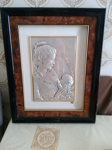 Quadro basso rilievo lavorato - basso,