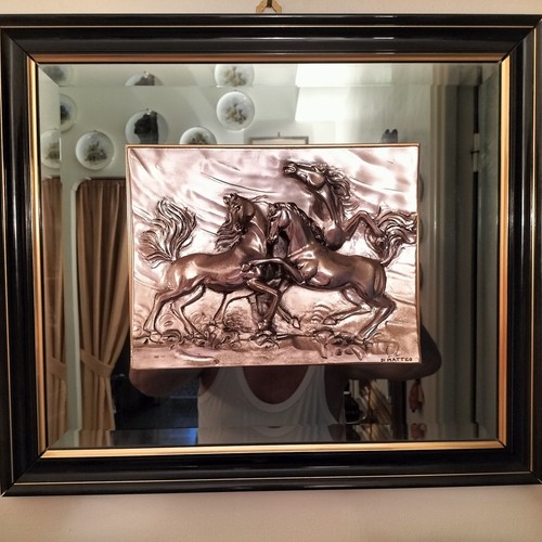 Quadro rilievo argento - rilievo,