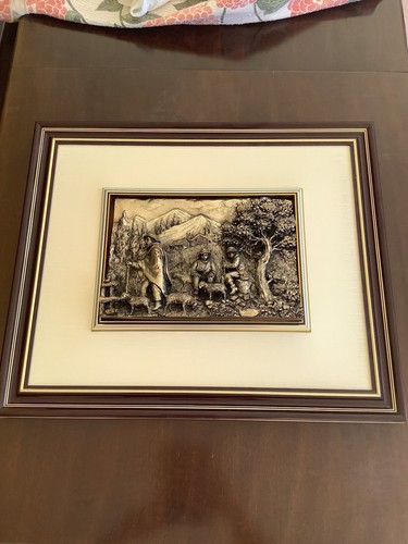 Quadro rilievo argento 925 - rilievo,