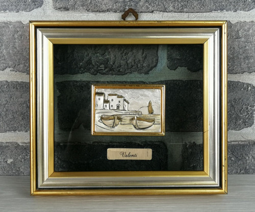 Quadro argento opera - -, in