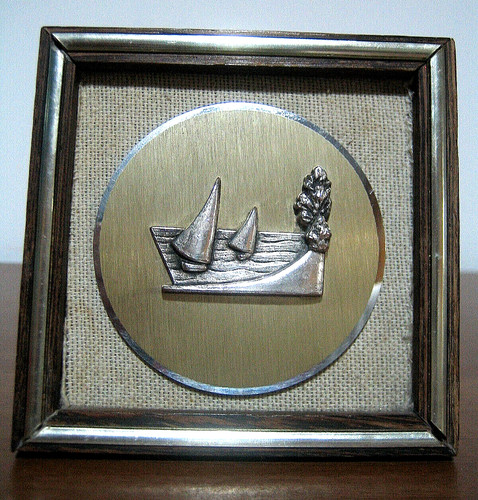 Quadro argentato rilievo - quadro, a