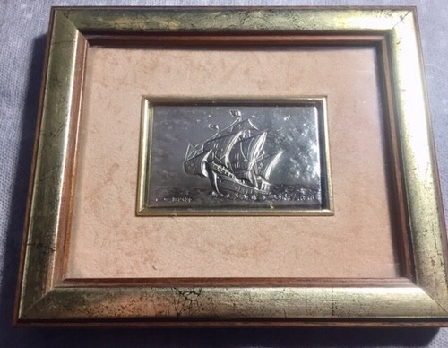 Quadro argento 925 caravella - 925,