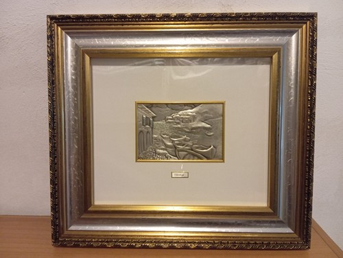 Quadro rilievo argento - a, in