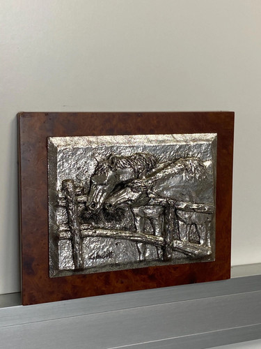 Quadro rilievo argento - quadro, in